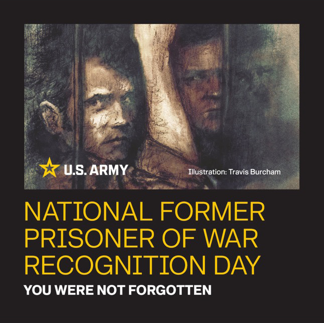 On this National Former Prisoner of War Recognition Day, we honor the more than half a million service members who sacrificed their freedom as POWs. We owe them and their families, caregivers and survivors a debt of gratitude we can never fully repay. #NeverForgotten