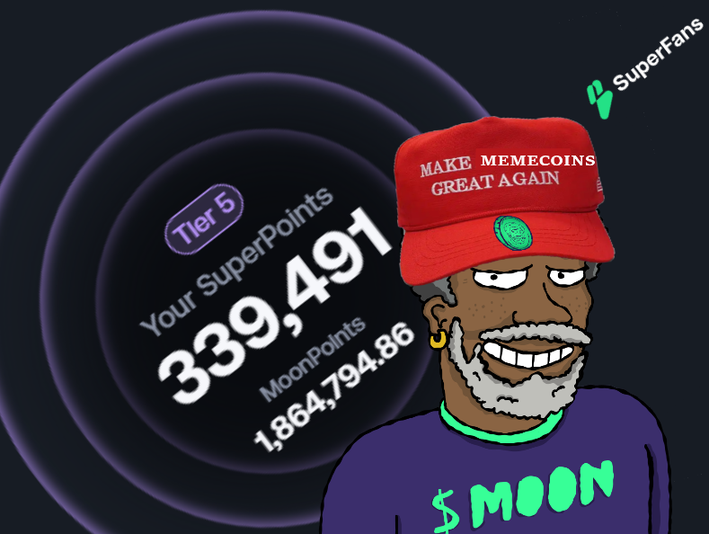 ArtluSlup2022's tweet photo. @MoreGenFreeMoon MMGA!
@MoreGenFreeMoon with @SuperFansTech
$FAN $MOON #Airdrops #MoonPoints #SuperPoints https://t.co/odNbIuxX1N