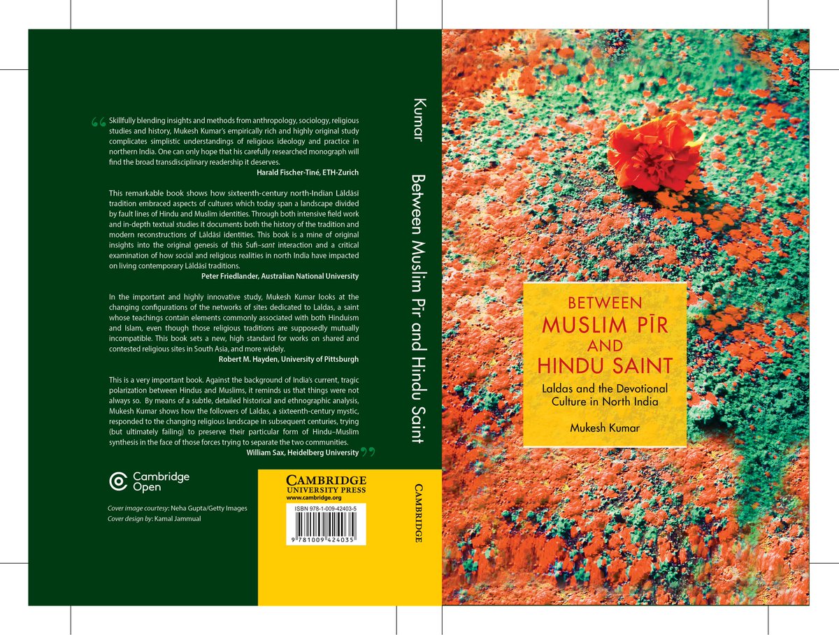 More #openaccess! @mukesh8krishna studies the changing form of religious culture around the bhakti figure and the religious order of Laldas that has undergone multiple transformations since its inception in the 16th century in the Mewat region of north India. @CambridgeUP