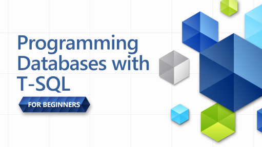 AzureSQL's tweet image. Learn the basics of Transact-SQL by creating a database together for a real-world application from start to finish using #SQLServer. Watch the series: msft.it/6019c0S6D #TSQLforbeginners #AzureSQL