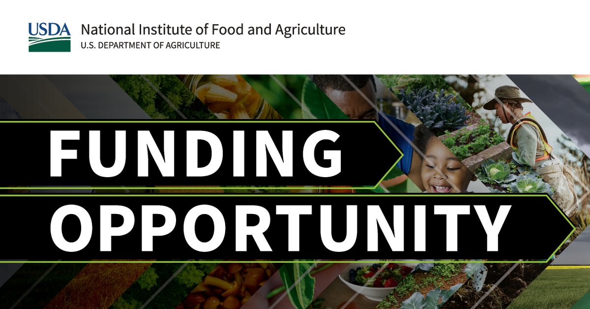 Apply for NIFA's Equipment Grant Program today! The Equipment Grant Program serves to increase access to shared-use special purpose equipment/instruments for fundamental and applied research. ▶️ nifa.usda.gov/grants/funding…