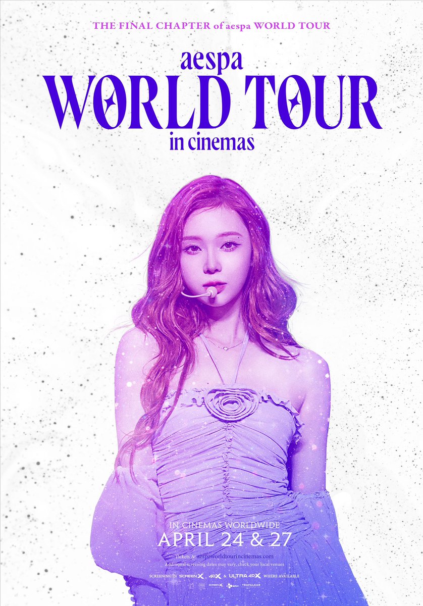 初回版｜BRD】aespa : WORLD TOUR in cinemas