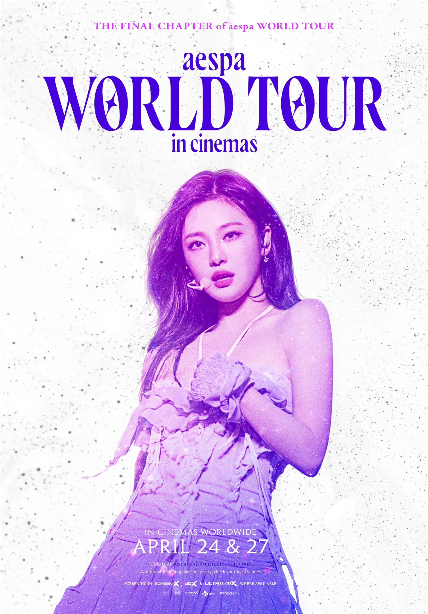 New aespa WORLD TOUR in cinemas STANDARD EDITION Blu-ray
