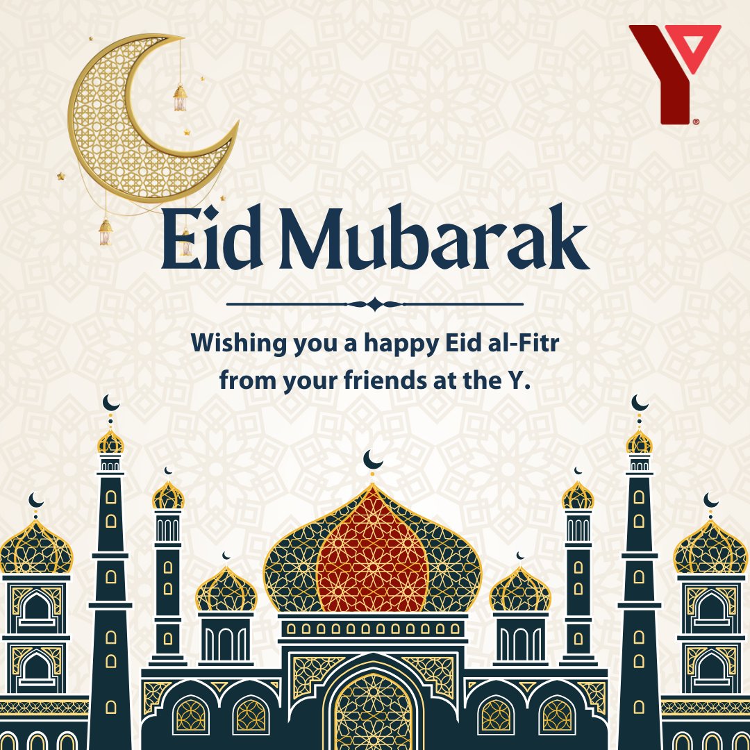 Wishing you a happy Eid al-Fitr from your friends at the Y! 🌙 #EidMubarak #Eid #YMCA #YMCASWO