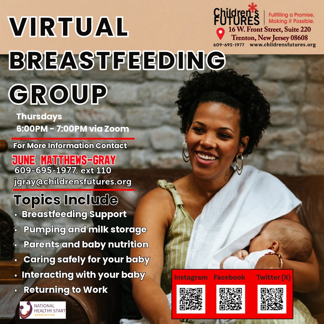 ChildrnsFutures's tweet photo. Join our virtual breastfeeding class for expert guidance and support. Connect with us to secure your spot and nurture your baby's health. 🤱💻 #VirtualBreastfeeding #ParentingSupport https://t.co/dEfbCUddiP