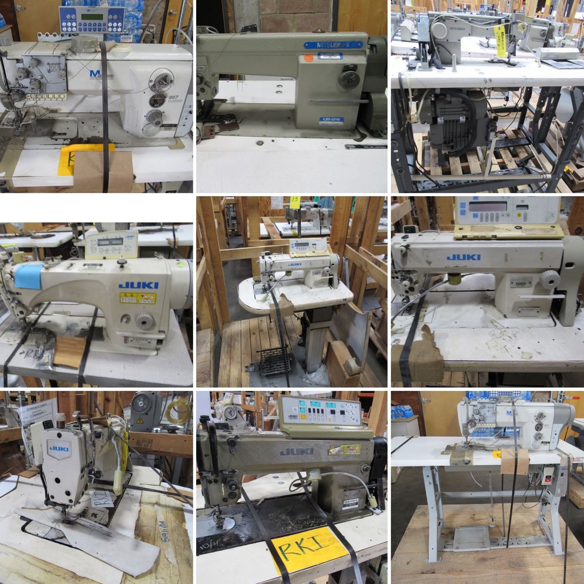 RosenSystems's tweet image. Don&apos;t miss the Industrial Sewing Machines auction closing Thursday, April 11 at 10 AM! 

Featuring Sewing Machine Brands: Durkopp • Juki • Mitsubishi • 

Place your bid now: buff.ly/4ak5eP1 

#Sewing #HeavyDutySewing #Durkopp  #Juki #Mitsubishi #SewingMachines #Auction