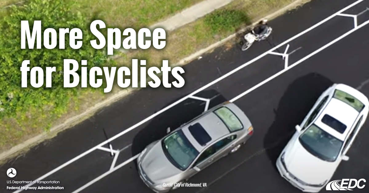 Researchers say converting traditional bike lanes to separated lanes can reduce vehicle bicycle crashes up to 53%. Creating buffer space with delineators, curbs, or vegetation enhances safety for all. See how it’s making a difference for @VaDOT: bit.ly/49xegYu #FHWA_EDC