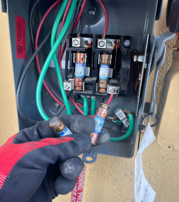 Your solar system may be working incorrectly due to a blown fuse! If you have reason to think something is wrong with your solar, then call the Solar Service Professionals at (323)746-1143! #solarpower #SSP