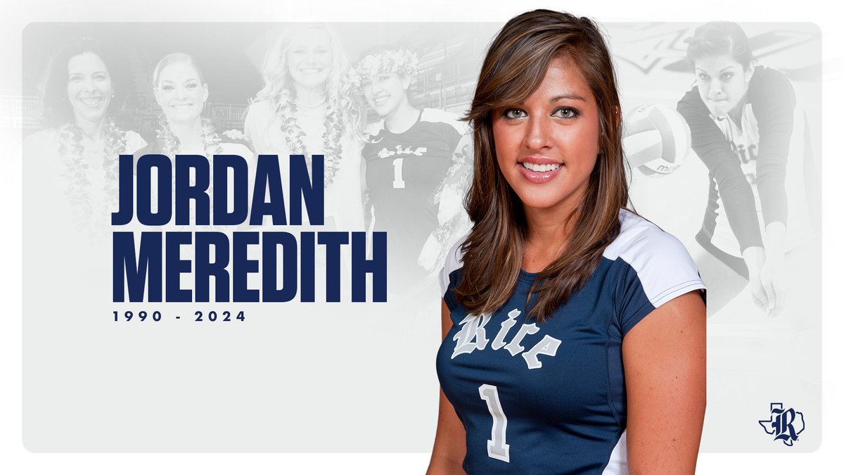 We are extremely saddened to learn of the passing of one of our very own, Jordan Meredith. Jordan was a member of Will Rice College and graduated in 2012 as a proud member of the Rice Volleyball team. Our thoughts and prayers are with Jordan’s family during this difficult time.