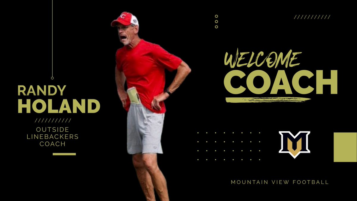 🚨STAFF UPDATE🚨 Randy Holland joins our staff as the OLB coach. Coach Holland brings over 40 years of coaching experience to our team, many as a DC. Coach played at UGA in his college days & brings a wealth of knowledge and energy to our staff. Welcome Coach Holland!