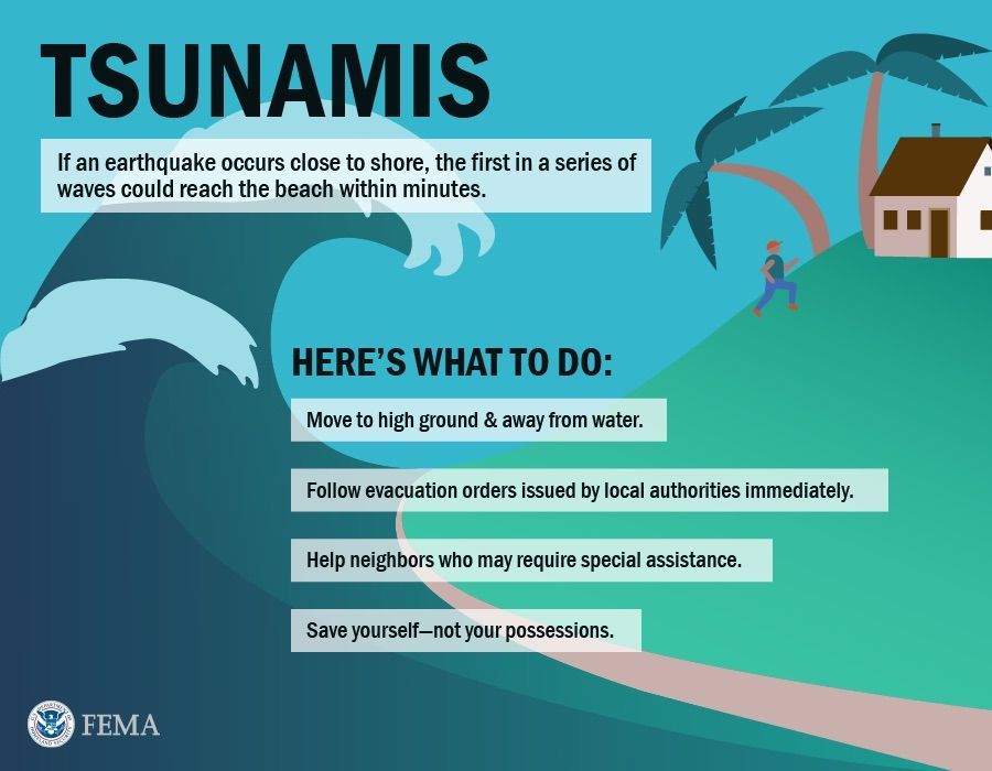 Find out about the risk in Hawaii from tsunamis and how to prepare for them:
buff.ly/3Wy9GDq
buff.ly/4cAlm0t

#community #preparednotscared #safety #ohana #hawaii #tsunamiawarenessmonth