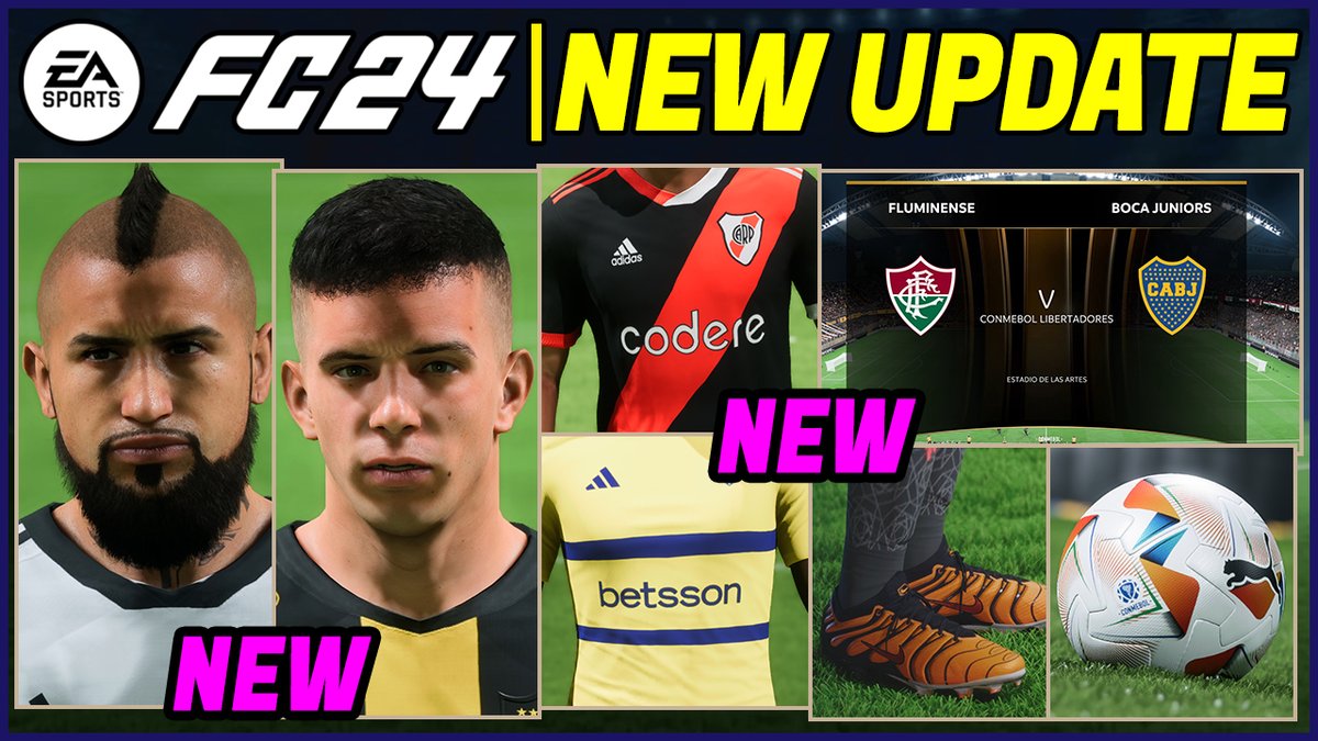 EA SPORTS FC 24 NEWS | NEW Real Faces, Boots & Kits in Title Update #12 ✅ youtu.be/r0P3ra4wsuU