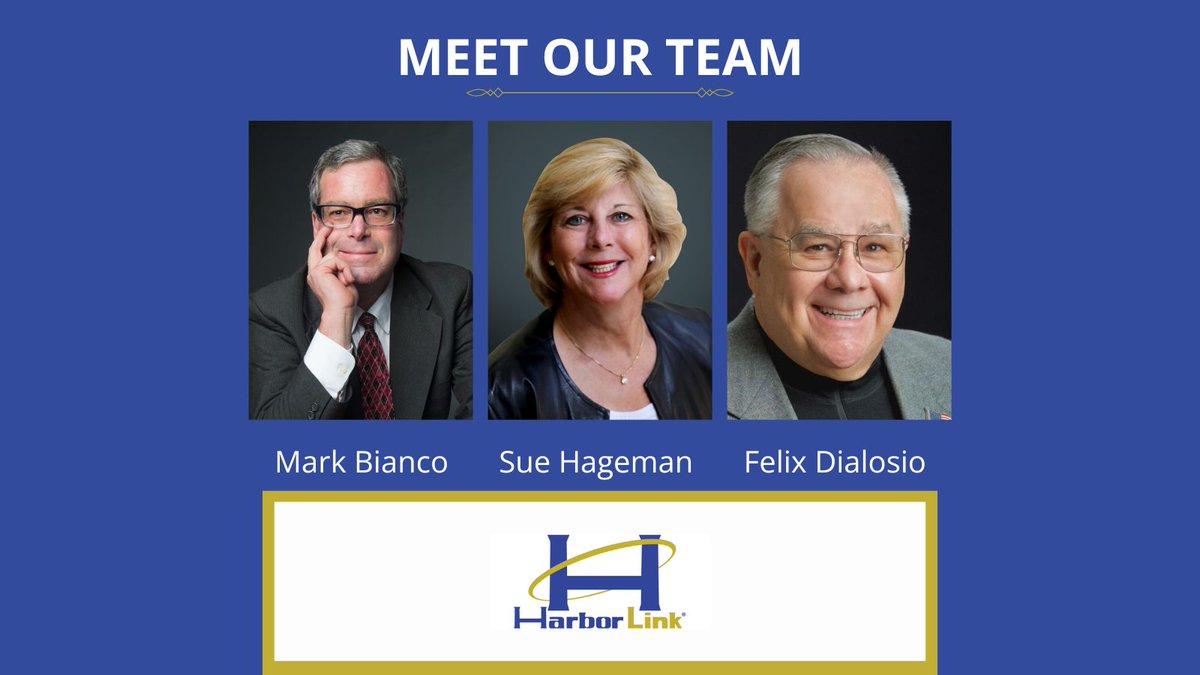 Learn more about our exceptional team, offering 100+ years of combined leadership experience.

🔹 Felix Dialosio, Chief Strategy Officer   
🔹 Sue Hageman, President of Business Development & Sales
🔹 Mark Bianco, Legal Counsel

Meet our team: harbornetworksolutions.com/about-us/

#HarborLink