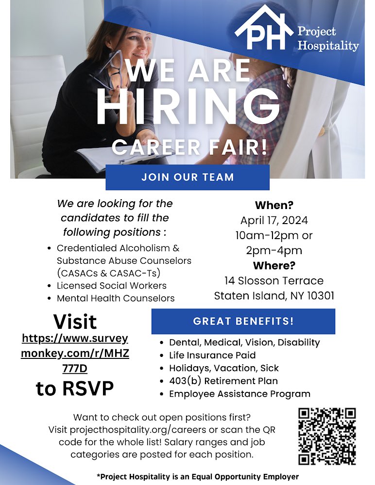 Join us on April 17th for our career fairs from 10am-12pm and 2pm-4pm! Connect with our employees, discover new career paths, and take the next step towards your professional goals! #CareerFair