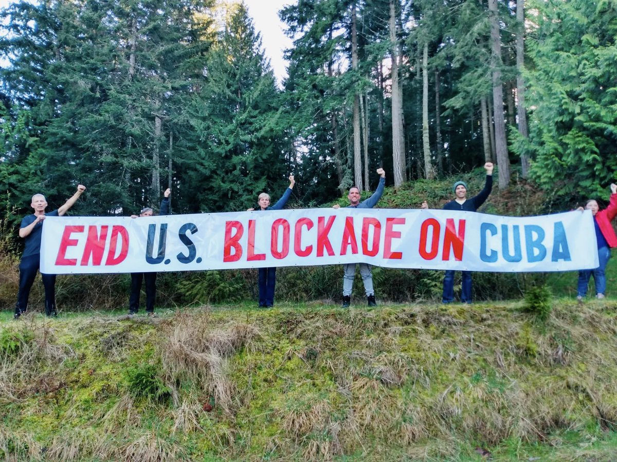 End U.S. Blockade on Cuba! #LetCubaLive #Cuba #CDRCuba #UnblockCuba