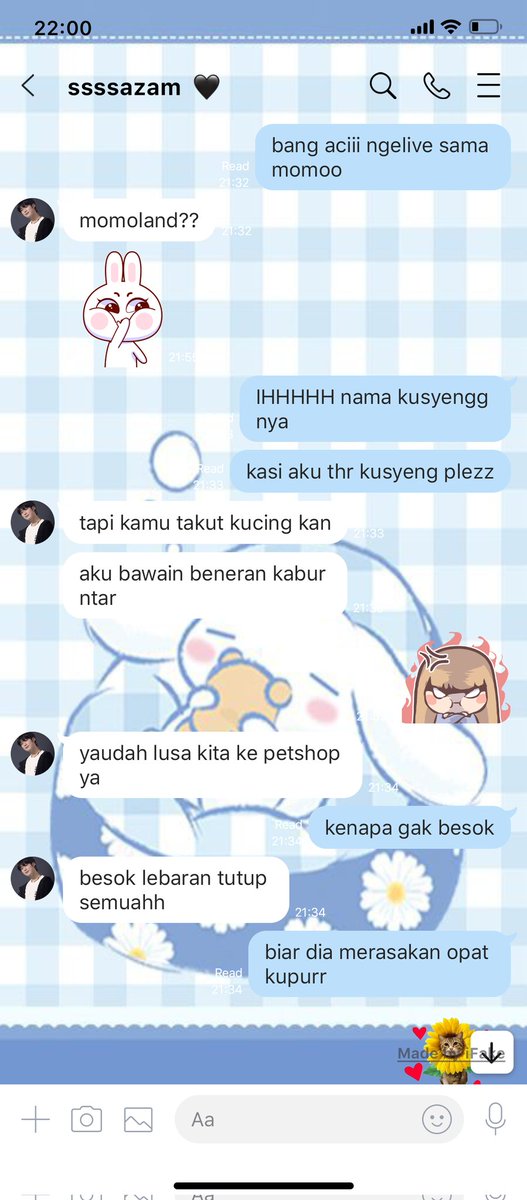 acarinadeww's tweet photo. eid &amp; cat

#ddeonseni one tweet au

; acarina deww https://t.co/O0Tz3pELa9