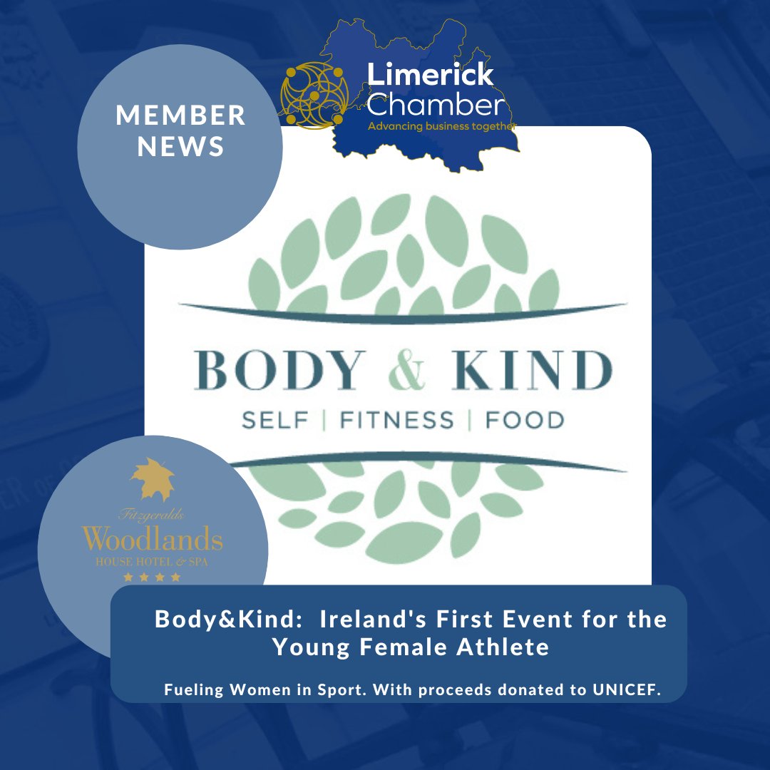 Discover the transformative 'Body&Kind' event at Fitzgeralds Woodlands Hotel! 🌟 A day dedicated to young female athletes focusing on wellness, sport, nutrition, and mental health. Details: ow.ly/SMoh50Rbh0h #BodyAndKind #Empowerment #Wellness