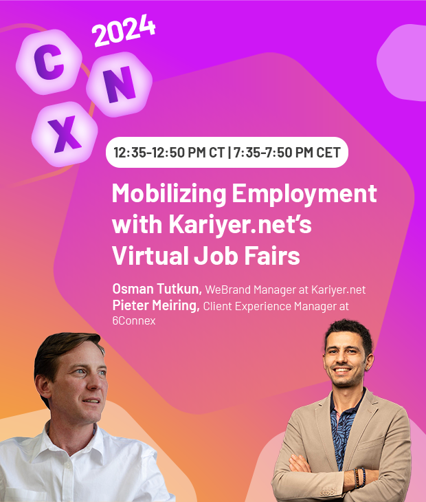 #KariyerNet brings the job market to your doorstep with its #VirtualJobFairs. Hear about their approach to job recruitment that’s all about making connections easier, faster, and more effective. Mark your calendars for #CNX2024 on April 10th! hubs.ly/Q02rFGBC0