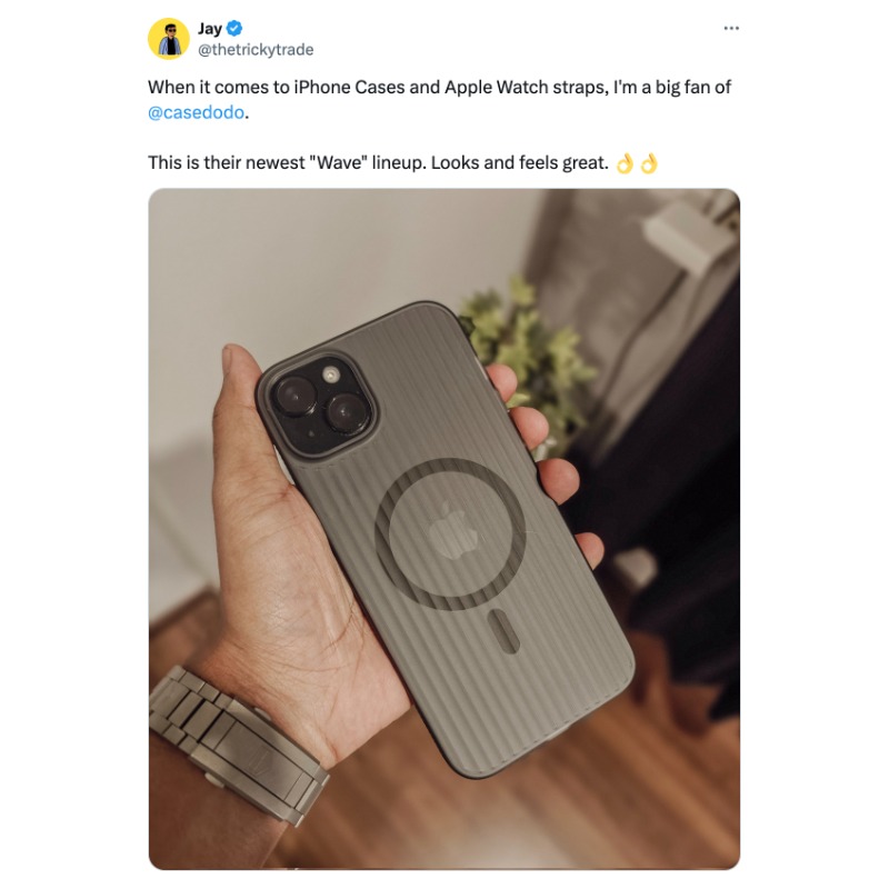 casedodo's tweet photo. Our new Wave cases are getting much love. Take a look at https://t.co/otEn1HYQlD