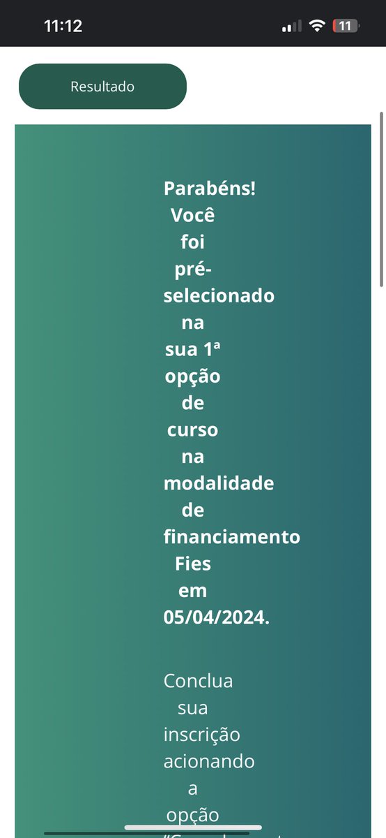 Oi gente sei que estou sumidinha mas queria dizer que passei no fies, ja mandei documentação e estou só esperando a resposta da banca 🙌🏻
Inclusive ja fiz algumas provas na facul de med e ta tudo indo bem ❤️