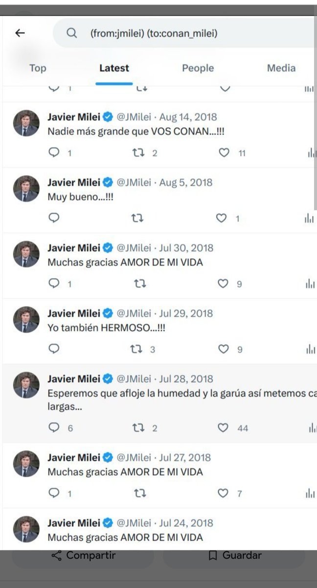 Gente, <a href="/JMilei/">Javier Milei</a> hablaba con su perro muerto a través de una cuenta de Twitter. Miren si no se va a comer los números de un bot  falopa...
