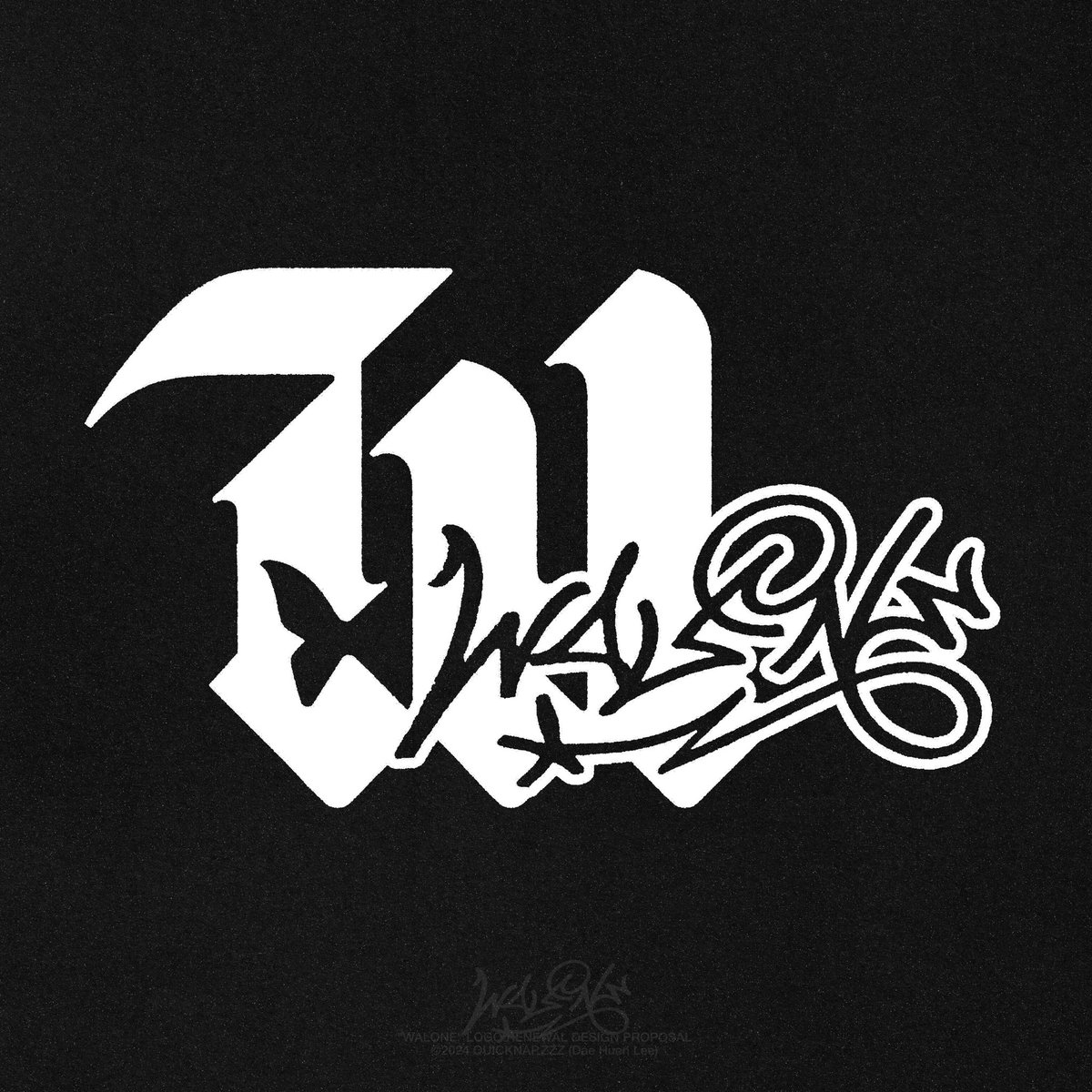 proposition pour un design de refonte du logo de la walone <a href="/walonestuff/">WALONE!</a> 🤓☝️🎶