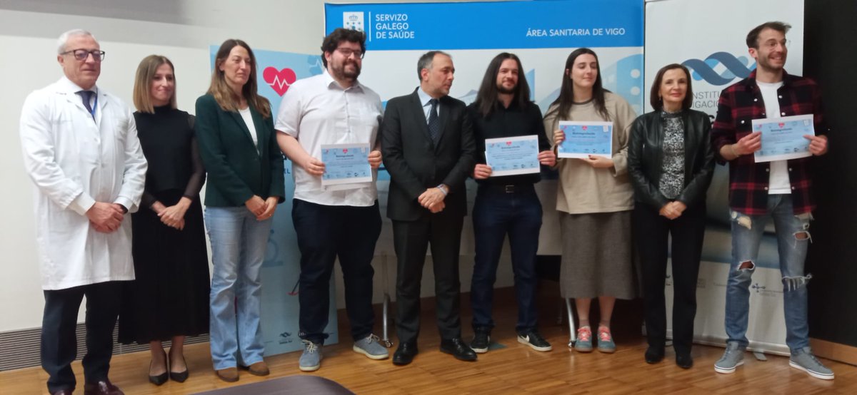 Hoy en BioIntegraSaúde, Antonio Cañizo <a href="/Valproito/">Antonio Cañizo Outeiriño</a> ha ganado el primer premio en el concurso "tus tres minutesis"👏🏻 Enhorabuena por el merecido reconocimiento!!🥳
