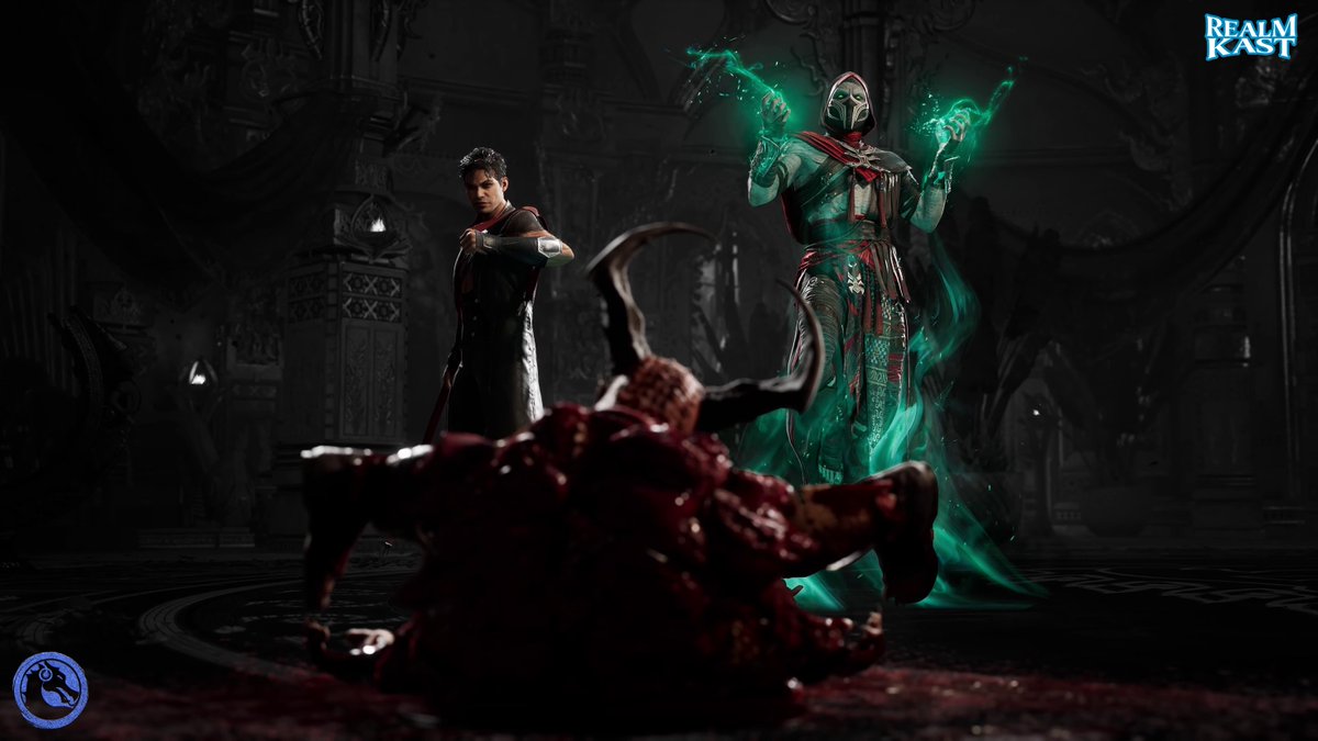 RealmKast's tweet photo. Ermac's Fatality is as gruesome as you would hope!   

What did you think of it?  

#MortalKombat #MortalKombat1 #MK1 #RealmKast #Ermac #KingJerrod #Jerrod #Mavado https://t.co/Vqob9Tps54
