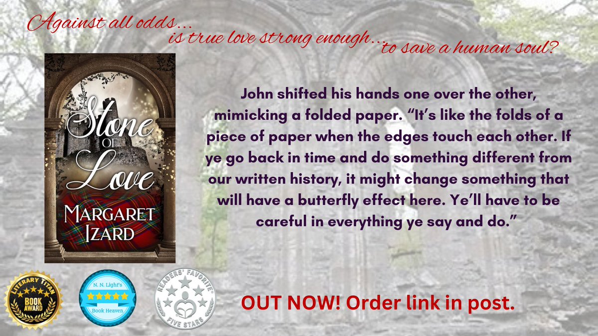 D9 #timetravelauthors paradox?   #romance #pnr #romantasy #scottish #paranormalromance #books2read

@WildRosePress
Stone of Love, order now! --> linktr.ee/mizardauthor