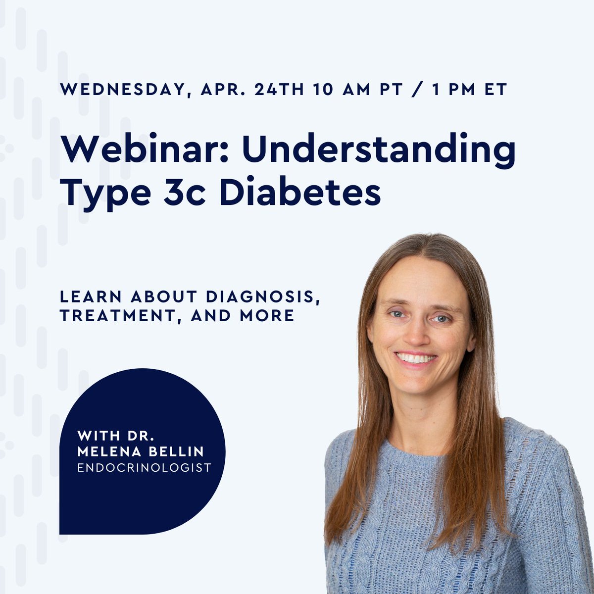 Discover the link between #Pancreatitis and #Type3cDiabetes in our upcoming webinar! Join us on April 24th at 10 AM PT / 1 PM ET for 'Understanding Type 3c Diabetes: Your Guide to Diagnosis & Treatment!' 📣 Don't miss out, register now: us02web.zoom.us/webinar/regist… #GITwitter