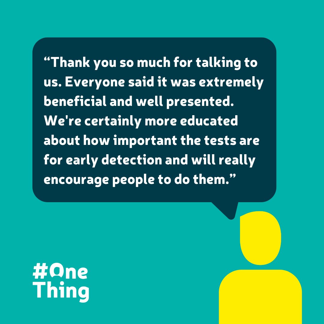 #OneThing you can do to learn more about the signs and symptoms of #BowelCancer is join one of our awareness talks. Tomorrow our second online talk during #BowelCancerAwarenessMonth takes place. Learn more: bit.ly/31If9MM.