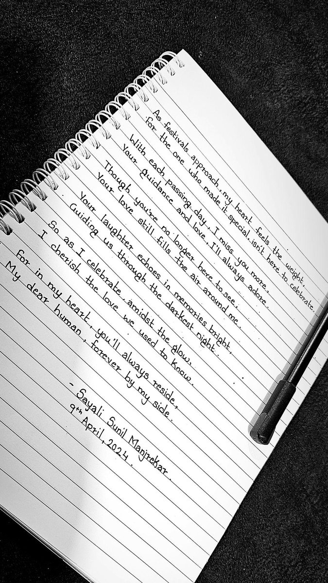 Sayali_07's tweet photo. #Dad #poem #writing 🌼 https://t.co/NRVfobRtCy