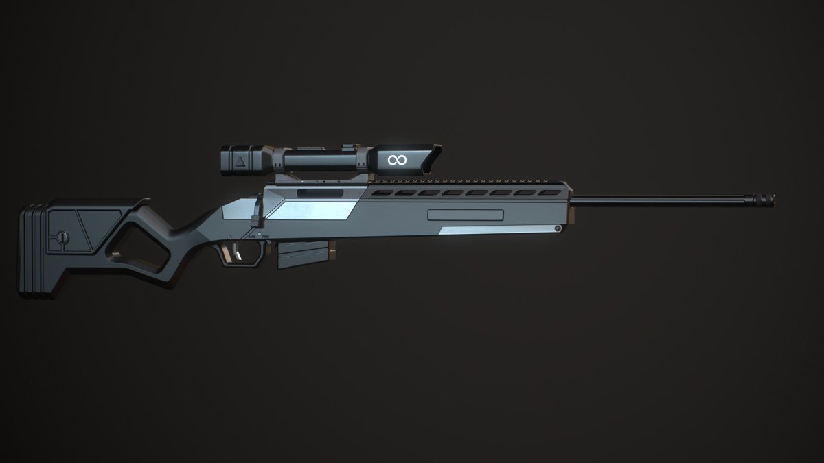 1 of 12 weapons that will feature in @animalabs_io Genesis Drop, for our first studio title, @act_nexus. All players - the game is free to play - will have access to all weapons, in the game. The Genesis Drop features mid-to-ultra-rare skins and is Anima's only paid drop.