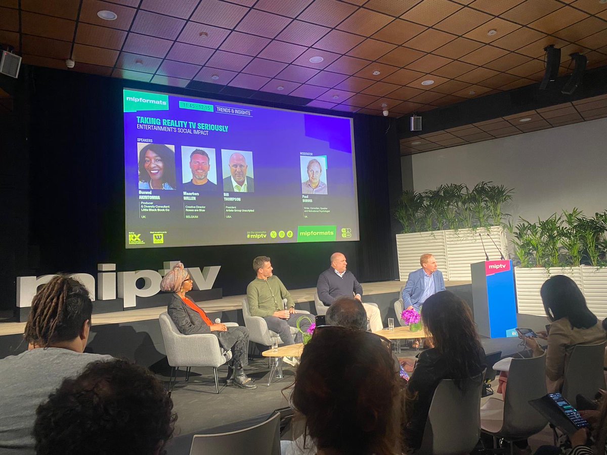 Grateful to RX Media, The Entertainment Masterclass, & EMC THINKSPACE for the opportunity to moderate a lively panel @MIPTV Festival in Cannes! Diversity in reality TV isn't just entertainment—it's a reflection of society. Remember, reality TV goes beyond the screen #Diversity
