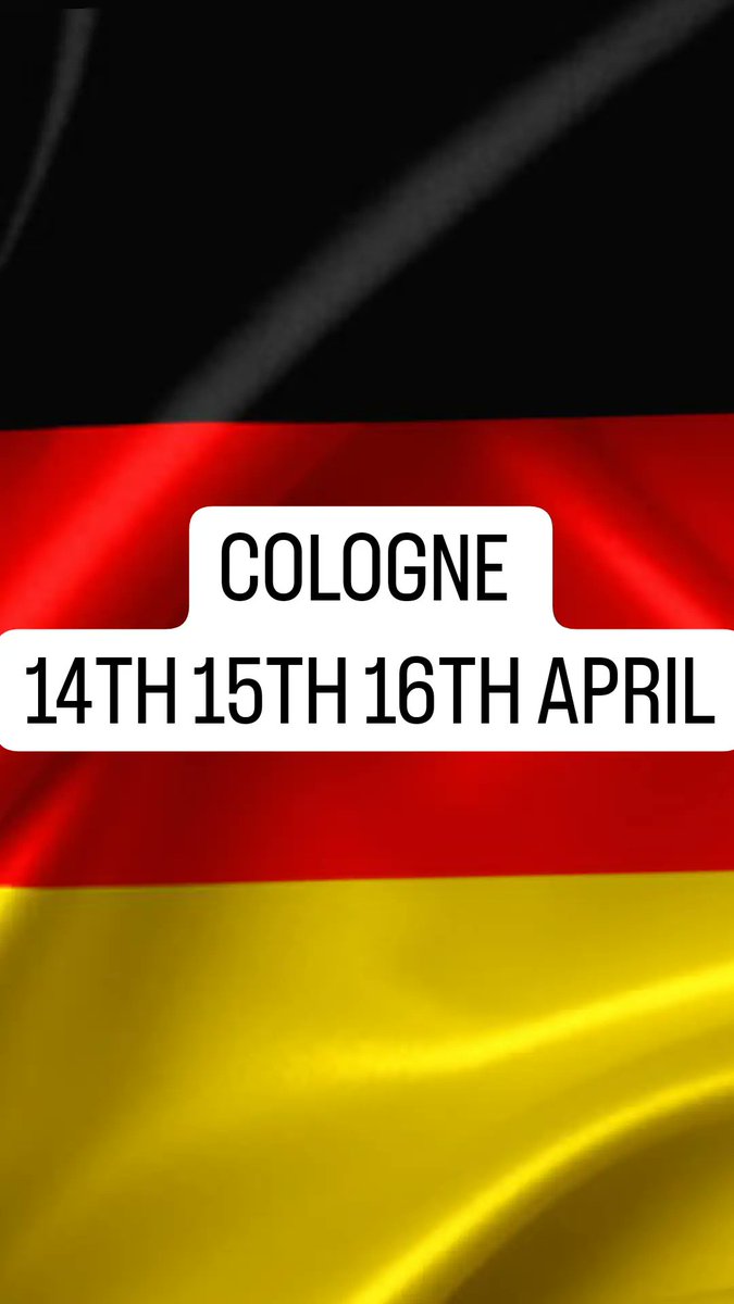 Also in Cologne these dates potentially with @KattNoirXXX and with potential to visit other cities in Germany, again Hit up our @AdultWorkcom Links in bios! 🖤❤️💛