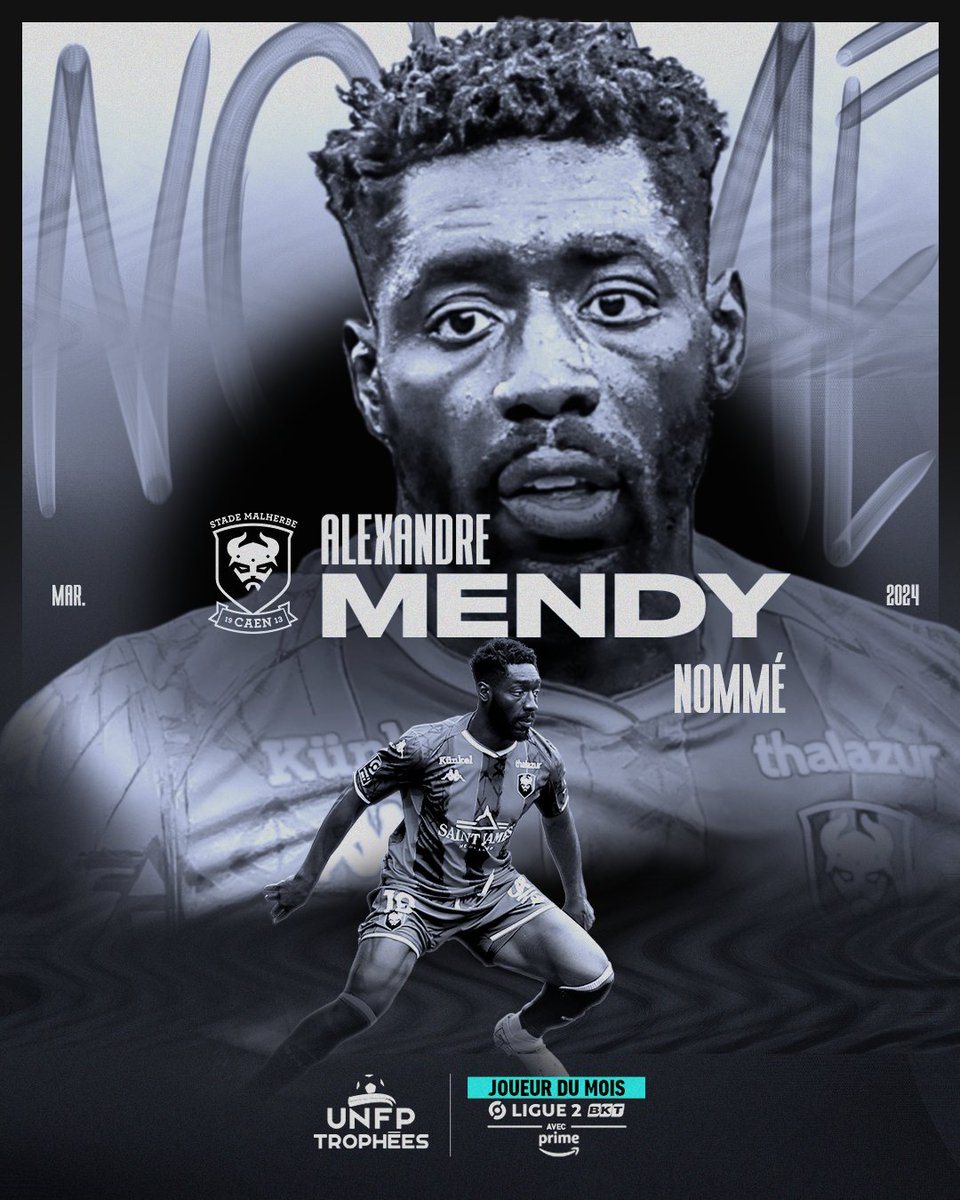 En plus d’être nommé pour le Trophée UNFP du Joueur du Mois de mars, Alexandre Mendy n’est plus qu’à 9 petits buts de devenir le meilleur buteur de l’histoire du @SMCaen 🤯 À votre avis, va-t-il réussir à battre le record cette saison ? 🗳️ Votez sur tropheesunfp.com…