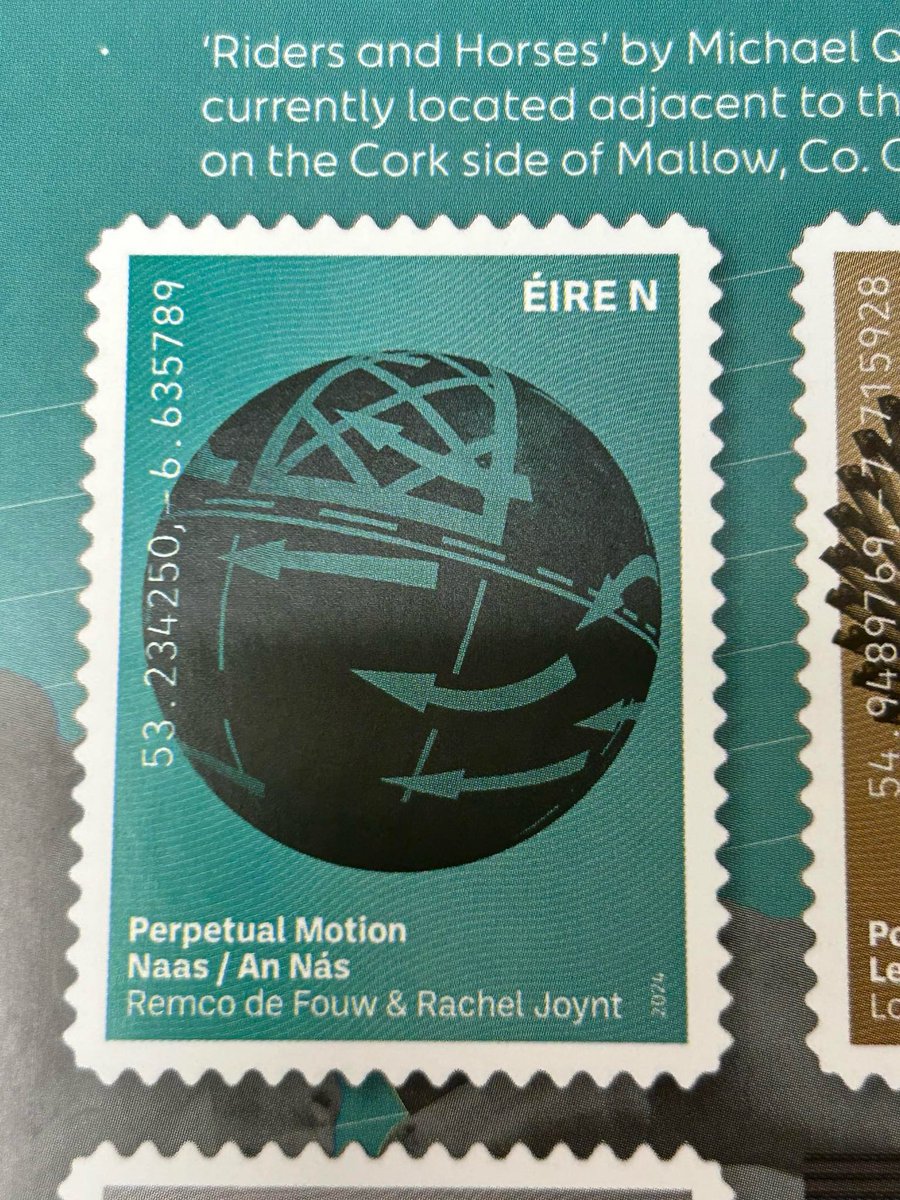 Ohhhh it’s a proud day for the Parish this one. At the end of May I’ll make the mother proud with my face only on a @Postvox stamp instead of in court notices in the Leader. I was going to say you can lick the back of the ball but they are stickers now, Damn it. #Naas