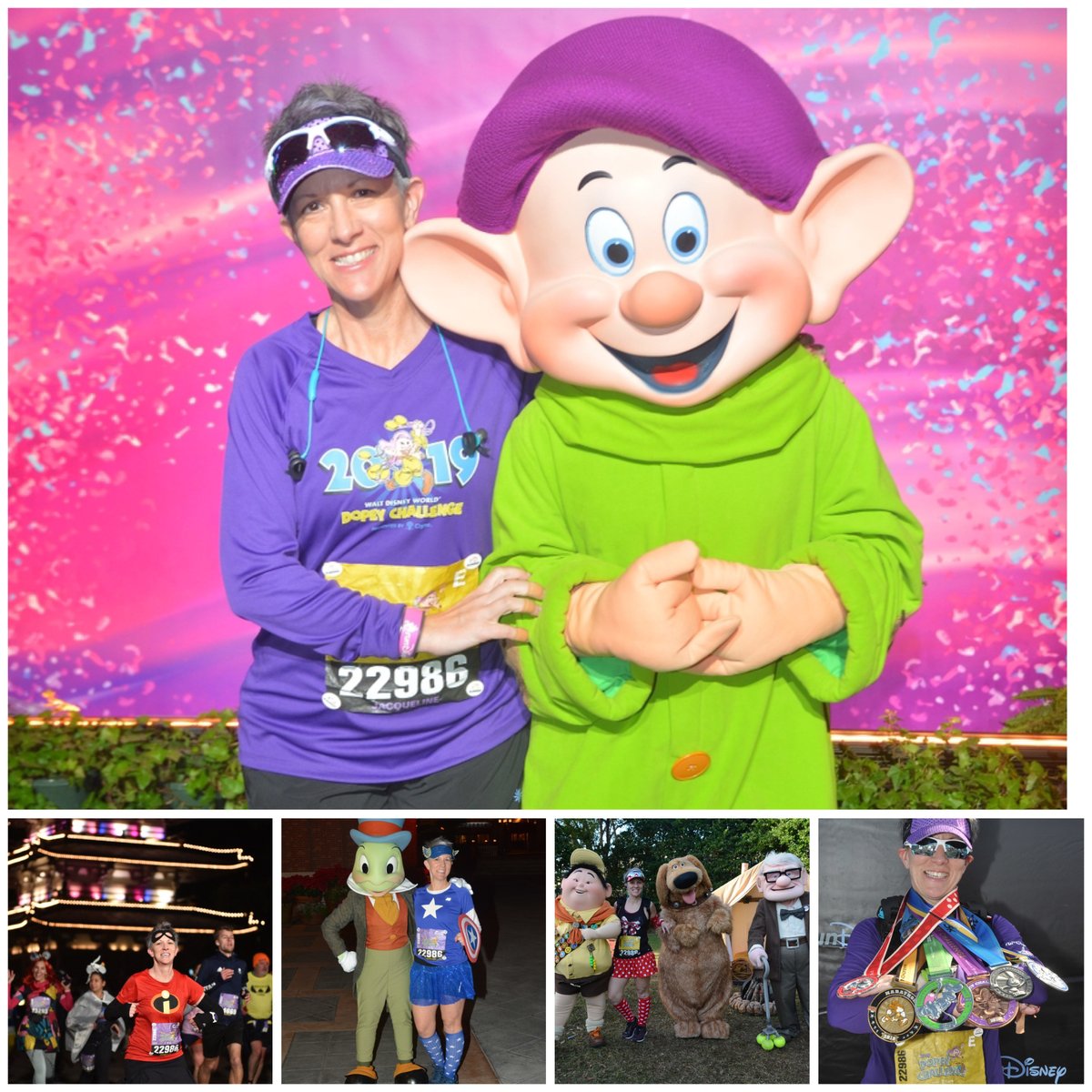 JackieRunner's tweet photo. Can't wait to do this again...Dopey 2025! ππ°ππββοΈ #surgerycomeback https://t.co/66bC11rJfG