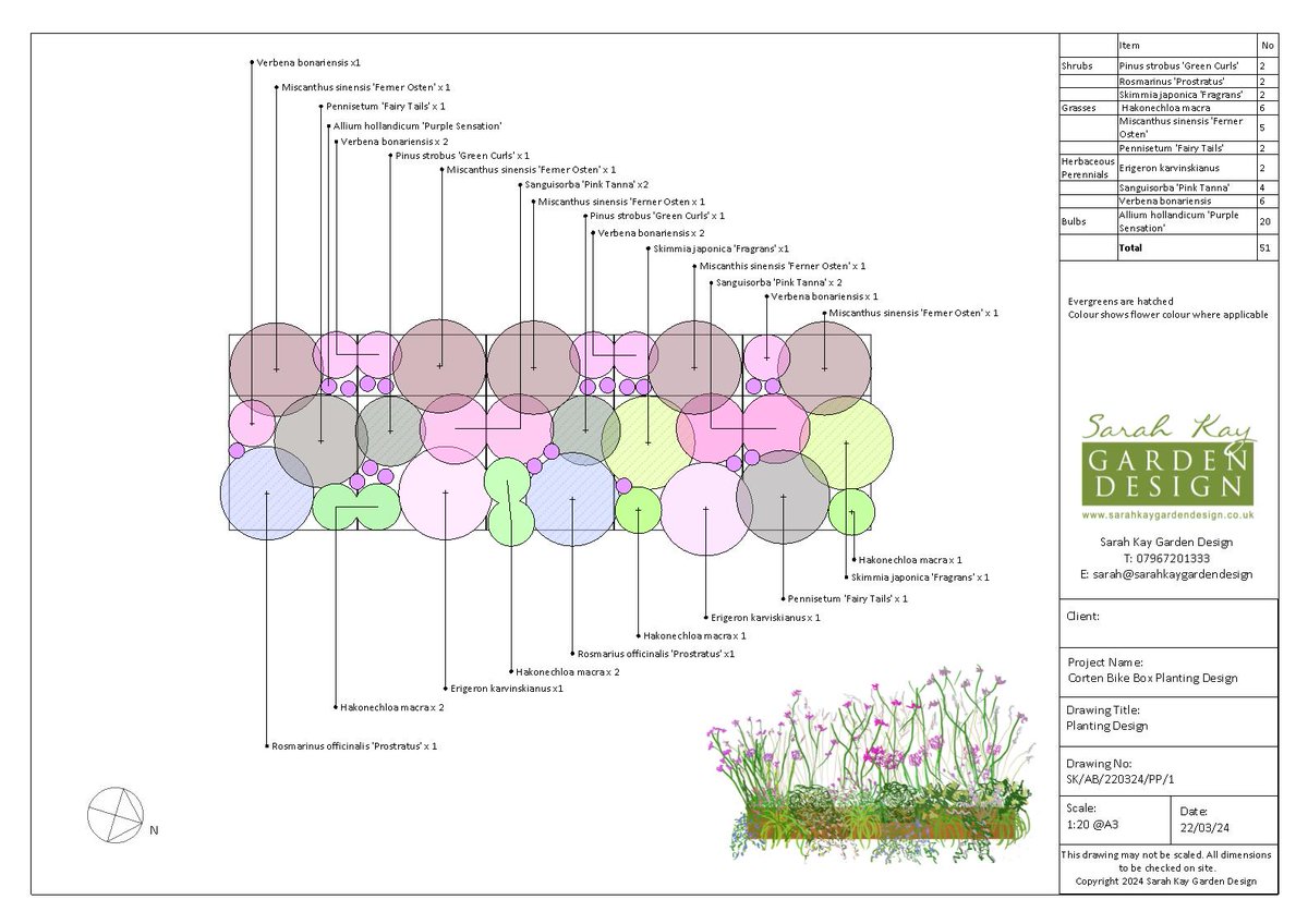 Looking to elevate your outdoor aesthetics? Our planting design for E9 Corten bike roof shows how we can help you.🌷🌱 Create a tranquil oasis and increase visual interest effortlessly. #gardendesign #plantingdesign #greenroof #E9 #E8 #E5 wix.to/G8i6hn8