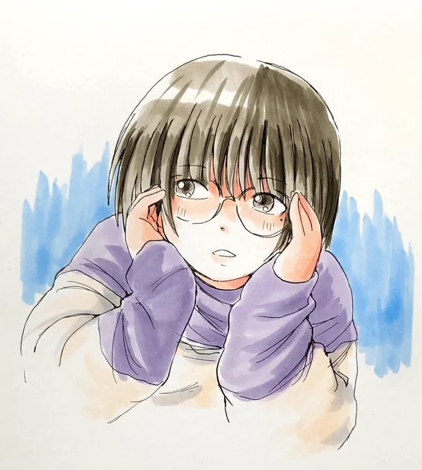 寝ゆろ(=゜ω゜)ノおやすみんみん#おやすみの過去絵 