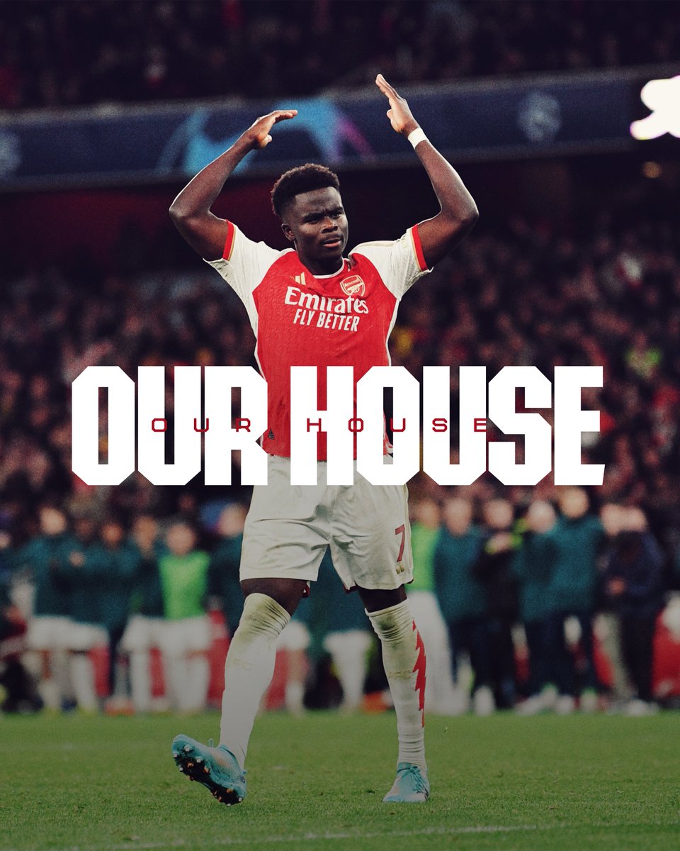 Arsenal's tweet photo. A full house – at full volume.

North London is ready. https://t.co/vmKnqlaecS