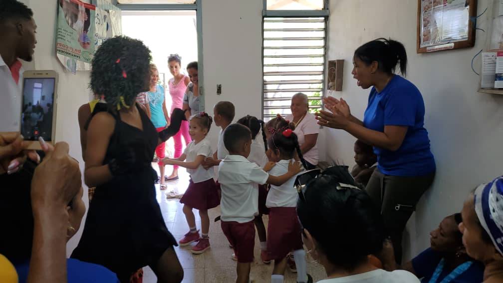 Actividad realizada en la comunidad de Boca de dos Ríos perteneciente al Combinado Deportivo Ramón Fuentes , de esta forma celebramos el día mundial de la salud en el Consejo Popular. <a href="/CubaMined/">MINED</a> <a href="/dpeStgo/">DGE Santiago de Cuba</a> <a href="/SantiagodeCuba/">Santiago de Cuba</a> <a href="/dmeguama/">Dirección Municipal de Educación Guamá</a> #guama