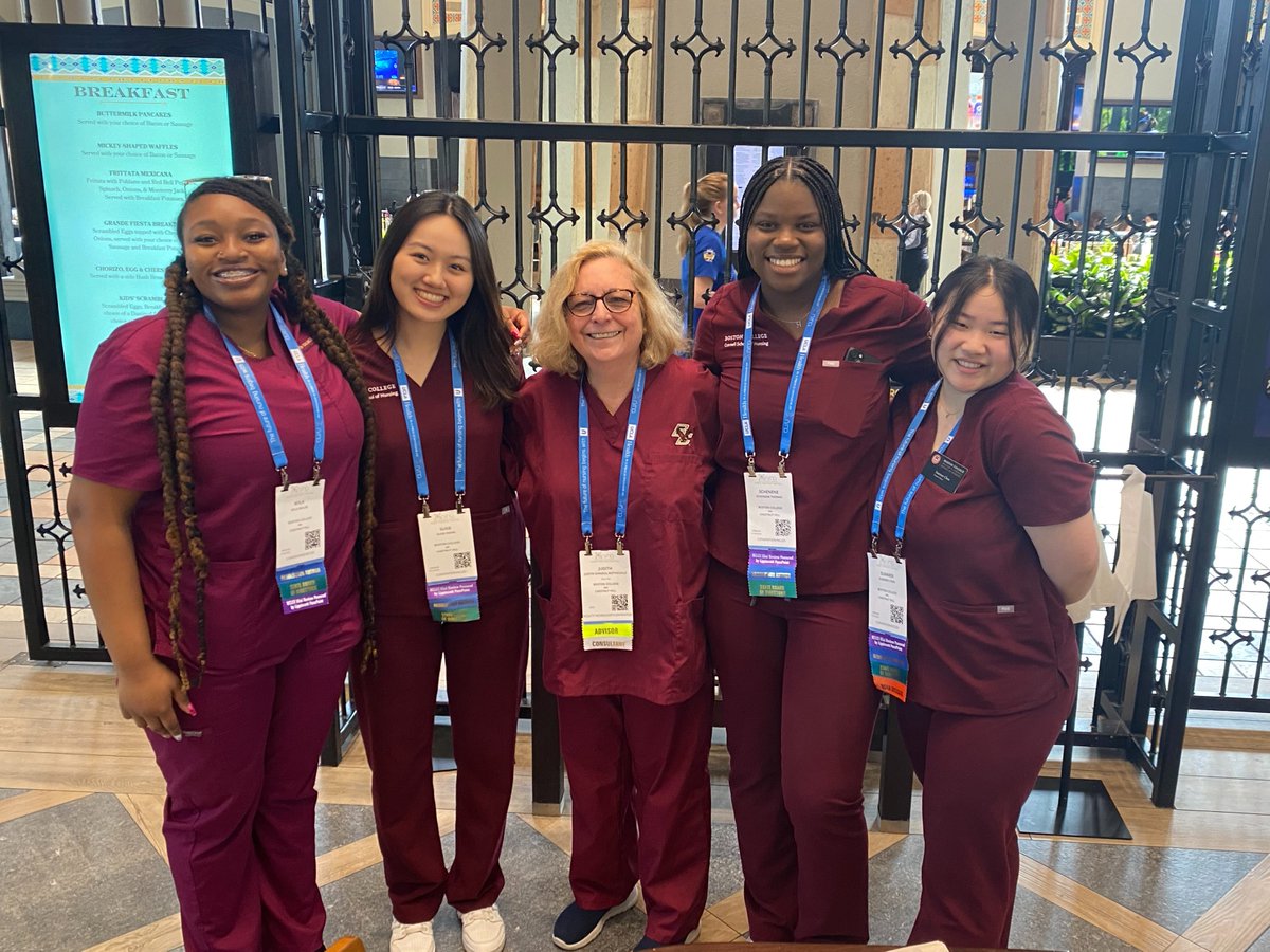 BC_CSON's tweet photo. CSON's National Student Nurses Association representatives attended NSNA's Elevate Conference earlier this month to network and foster professional development. What a great event! https://t.co/0FdRw3d5Rd