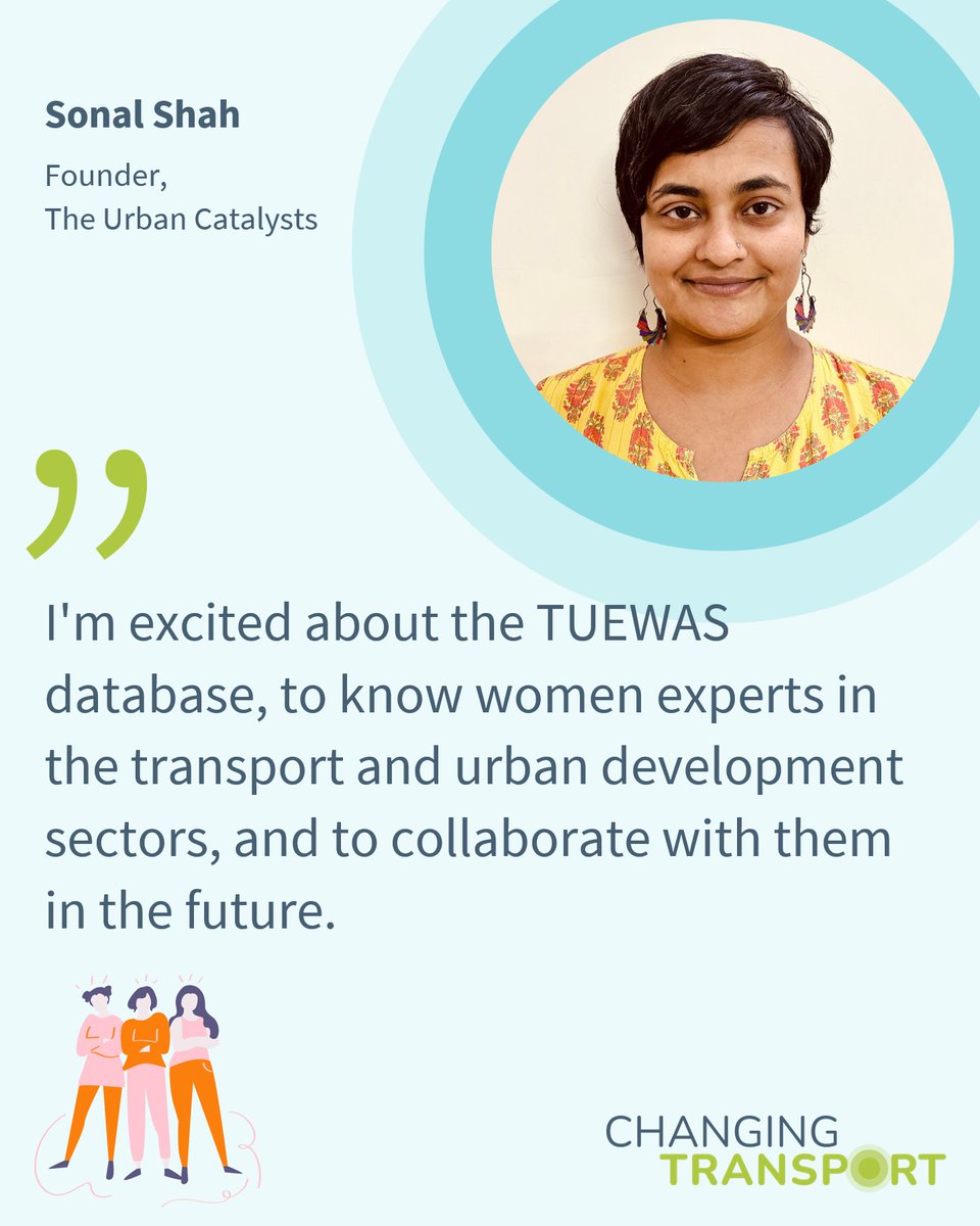 Meet @Abaezgrace 🌟 bit.ly/3TyWMEr, an exceptional expert featured on the TUEWAS Women Experts Database! Working in transport, urbanism, water, energy, or climate in Asia? 💚 Register now to amplify women's voices together. ➡️ bit.ly/3OntiHY