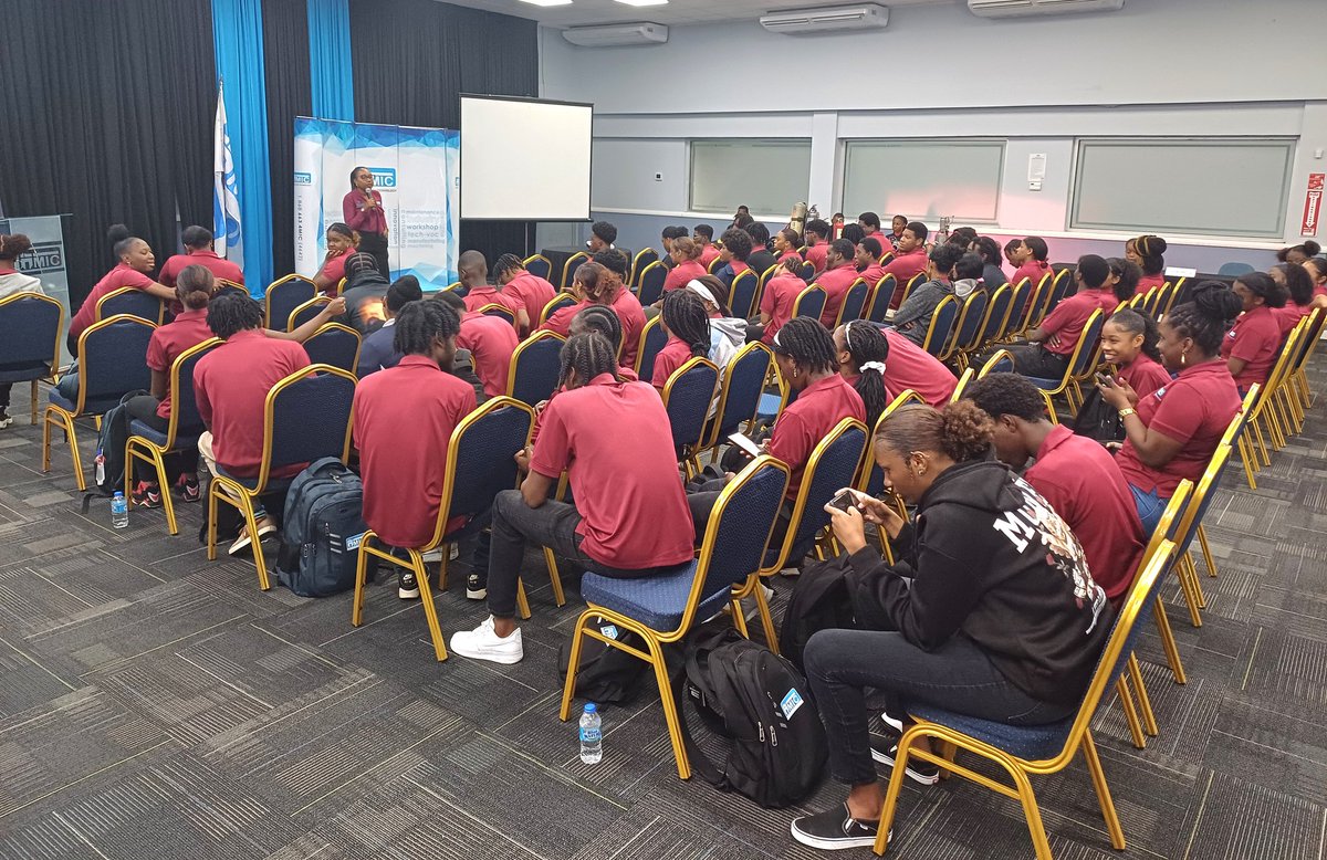 The OJTD is presently attending a Career Day at the @MIC_InstOfTech in Macoya. This event is specifically crafted for participants of the STEEP. Participants will have the chance to discover job opportunities available to them via the OJT Programme.