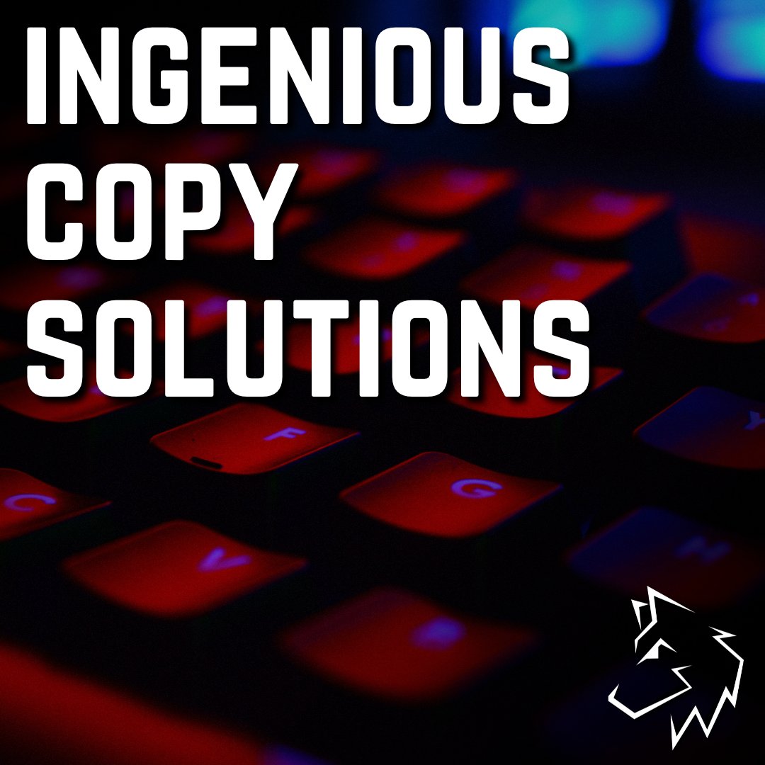 ✍️ Ingenious Copy Solutions ✍️

Elevate your brand's voice with our copywriting services! 🌟 Our wordsmiths craft compelling content that captivates your audience, enhances your brand identity, and drives results.

Visit alphalytics.tech today!🚀

#Copywriting #BrandVoice