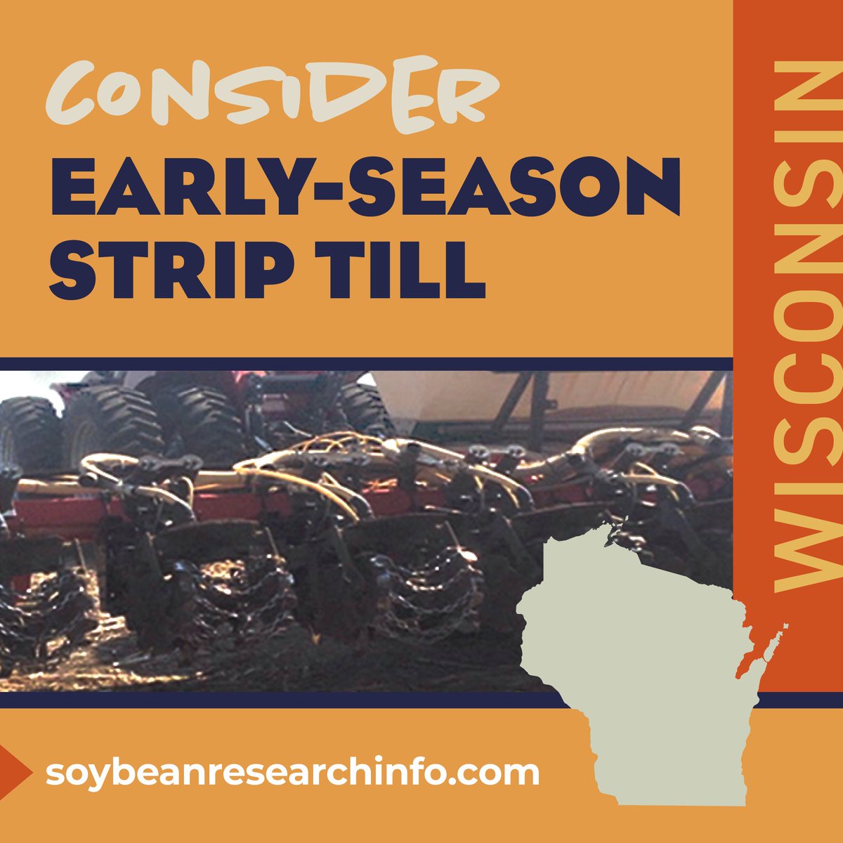 #SoyResearch funded by the @WISoyCheckoff delivers positive ROI to soybean farmers, like how planting conditions impact tillage systems in different row spacings, bit.ly/3zKIsxS, and more: bit.ly/33ZwBh1. #USSoy