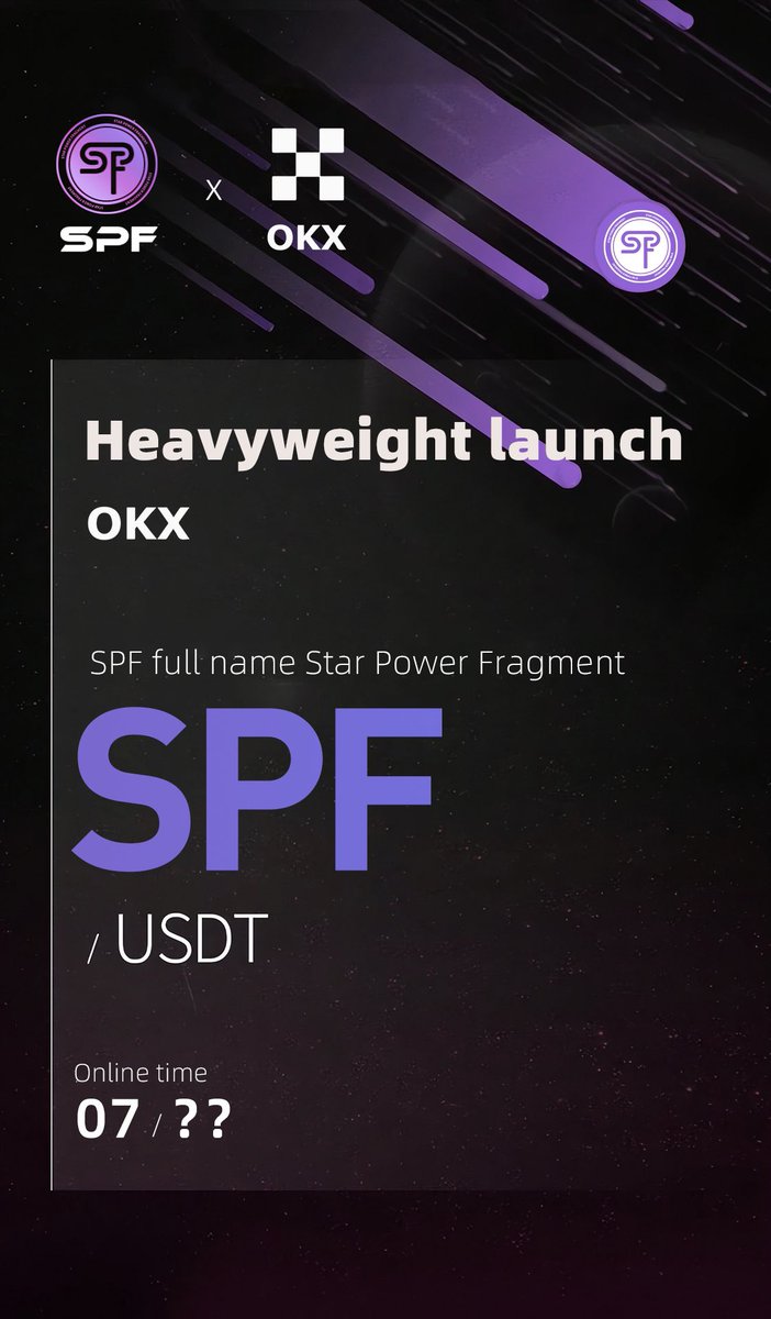 StarLink6688's tweet photo. After 6 months of consultation, SPF has completed the OKX review, and we are about to log in to OKX, friends, this is a wealth feast for all of us. https://t.co/whUCYYd4od