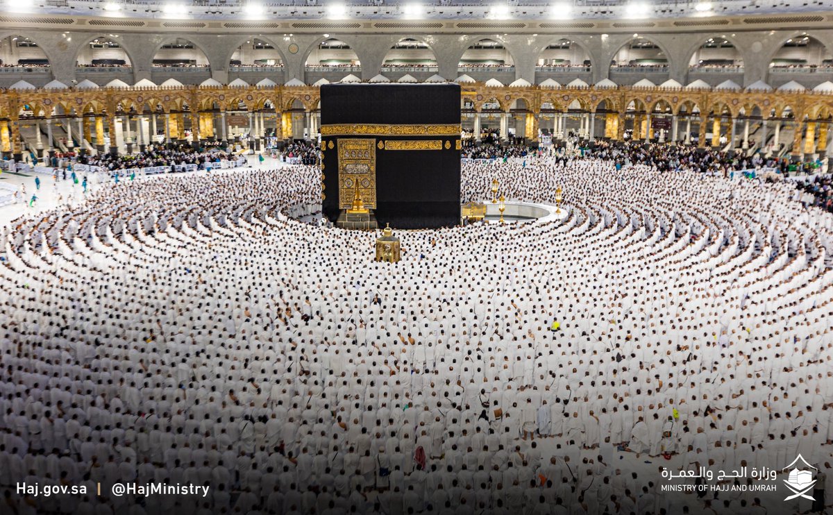 اللهمّ أعد علينا رمضان في بيتك الحرام أعوامًا عديدة وأزمنةً مديدة 🤲.

#مكة_والمدينة_في_انتظاركم_بشوق
#يسر_وطمأنينة