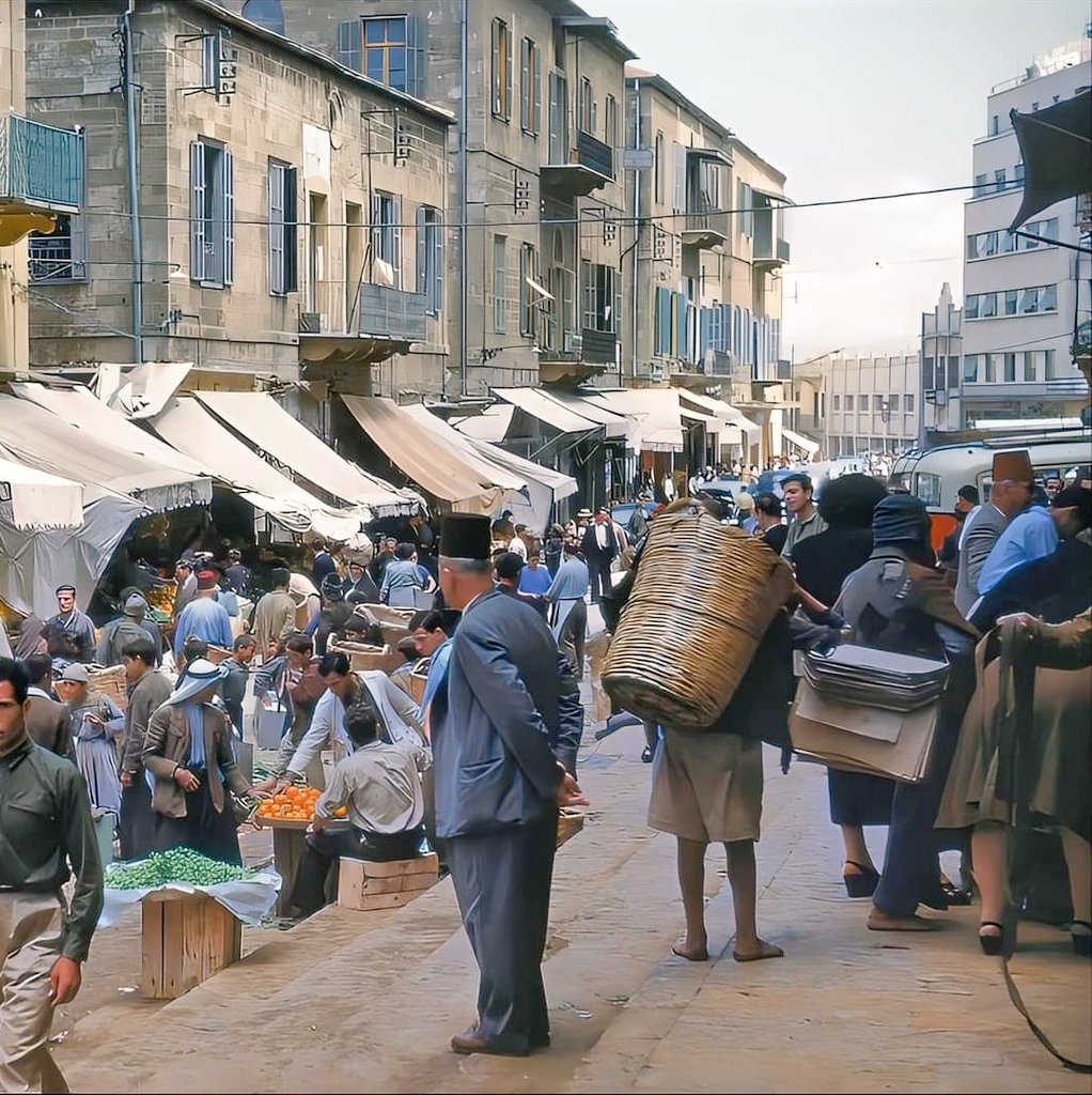 Souk En-Nouriyyeh [1960s] #Beirut سوق النورية [الستينات] #بيروت #وسط_البلد #اسواق_بيروت #1960s